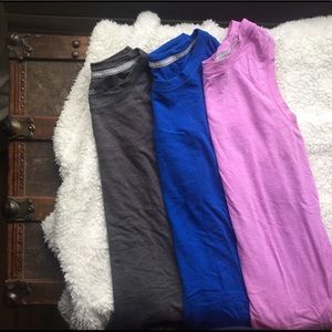 Reebok Muscle Tees, lot of 3